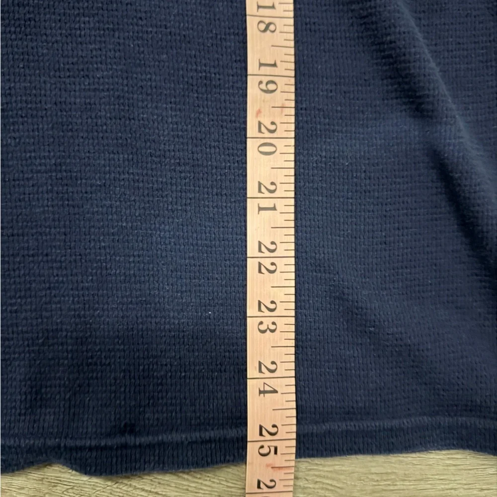 Polo by Ralph Lauren Men's Blue and Yellow Crewneck Sweater